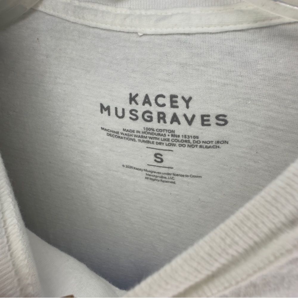 Kasey Musgraves cotton T-shirt Size small - Picture 2 of 6